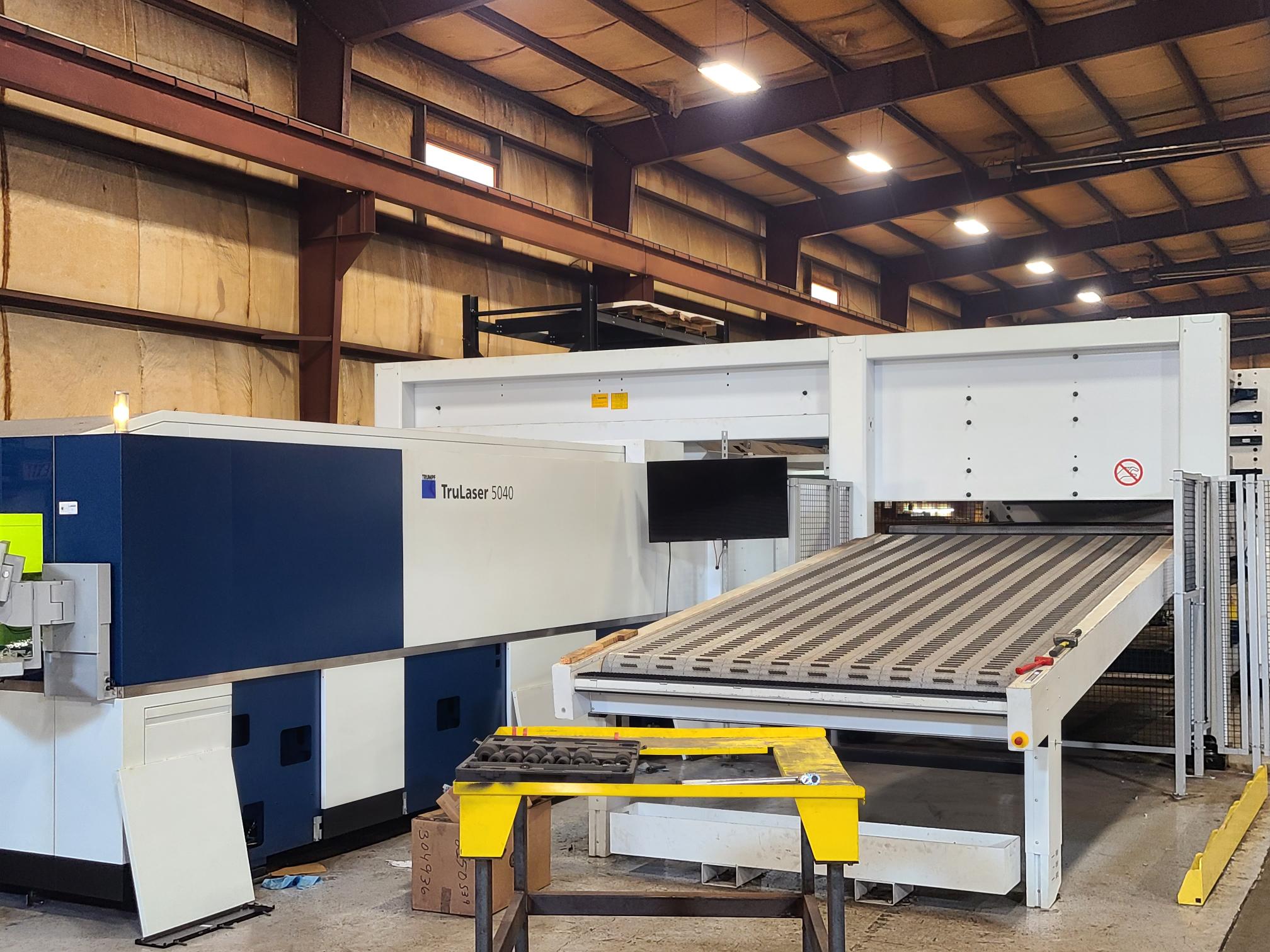 Trumpf laser automation at Ohio metal fabrication shop